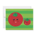 Cute Tomato Personalized Announcements