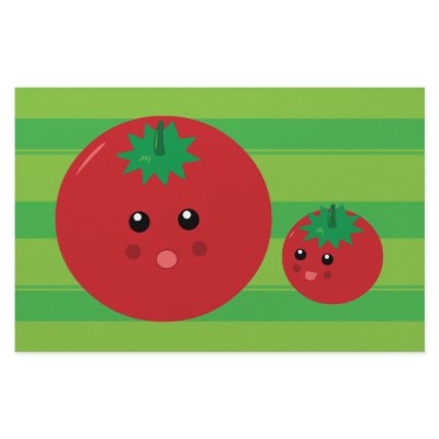 Cute Tomato Customized Stationery by toxiferous