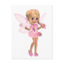 Cute Toon Ballerina Fairy in Pink - standing