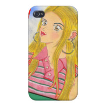 Cute Towel iPhone 4 Case