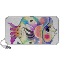 Cute Tropical Fishie Kawaii speakers
