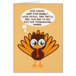 Cute Turkey Card