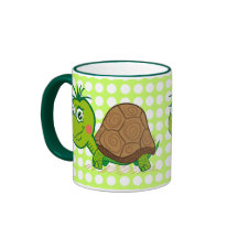 Cute Turtle Bubbles mug