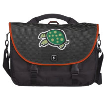 Cute Turtle; Sleek Laptop Bag