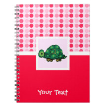Cute Turtle Spiral Note Book
