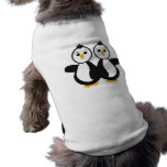 Cute Twin Penguins Doggie Tee