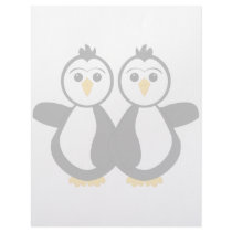 Cute Twin Penguins