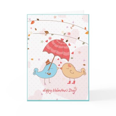cute twitter birds valentines day card by funny_tshirt