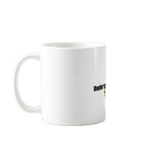 Cute "Under New Management" Wedding design Coffee Mug
