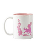 Cute Unicorn Hearts Flowers 7A Coffee Mugs