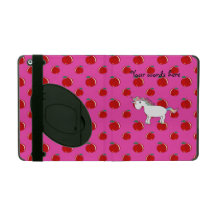 Cute unicorn iPad folio case