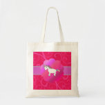 Cute unicorn pink swirls bags
