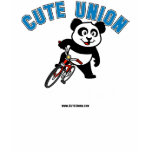 Cute Union Cycling Panda (dark shirts)