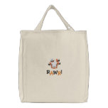 Cute Upside Down Baby Tiger RAWR! Bag