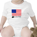 Cute USA Flag Kids Shirt