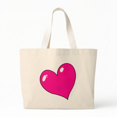 Cute Valentines Canvas Bags by samack