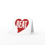 Cute Valentines day Heartbeat Greeting Cards