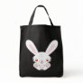 Cute Vampire Bunny Rabbit (White) - Kawaii Bags