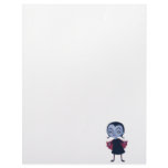 cute vampire school girl letterhead