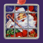 Cute Vintage Santa Ornament ornaments