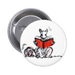 Cute Vintage Squirrels Reading Books Pins