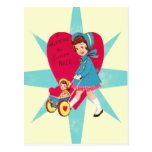 Cute Vintage Valentines Day card Post Cards