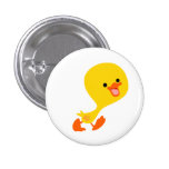 Cute Walking Cartoon Duckling Button Badge buttons