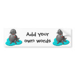 Cute walrus in water
