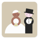 Cute wedding couple