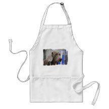 Cute Weimaraner Apron