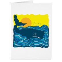 Cute Whale Cards