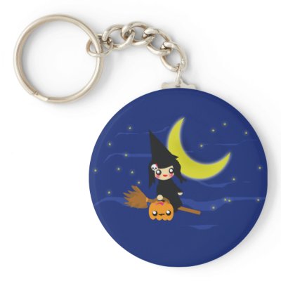 Cute Witch Key Chains by kawaii