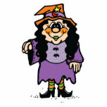 cute witch photo cutouts