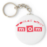 Cute, "Worlds Best Mom" Key Chains