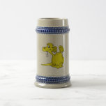 Cute Yellow Dragon Baby Mugs