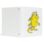 cute yellow dragon monster creature binder