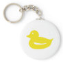 cute yellow duckling duck key chains