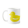 cute yellow duckling duck mugs