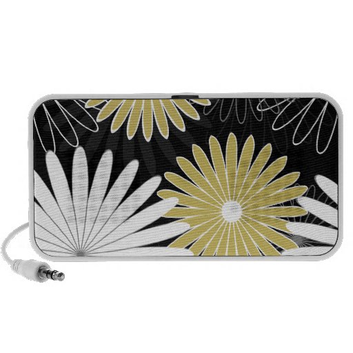 cute yellow flowers speakers