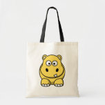 Cute Yellow Hippo Bags