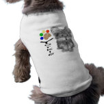 Cute Yorkie Dog and Paw Print Art Gifts Dog Shirt