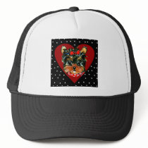 Cute Yorkie Poo Mesh Hats