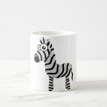 Cute zebra mug