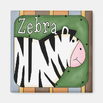 Cute Zebra magnets