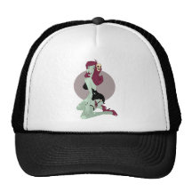 Cute Zombie Pin-Up Girl Hats