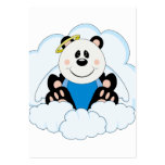 Cutelyn Baby Boy Angel Panda Bear On Clouds