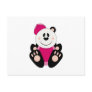 Cutelyn Baby Girl Baseball Panda Bear