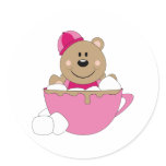Cutelyn Baby Girl Snow Bear Mug