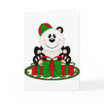 Cutelyn Christmas Present Panda Bear