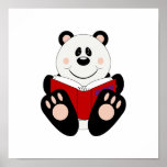 Cutelyn Reading Panda Bear